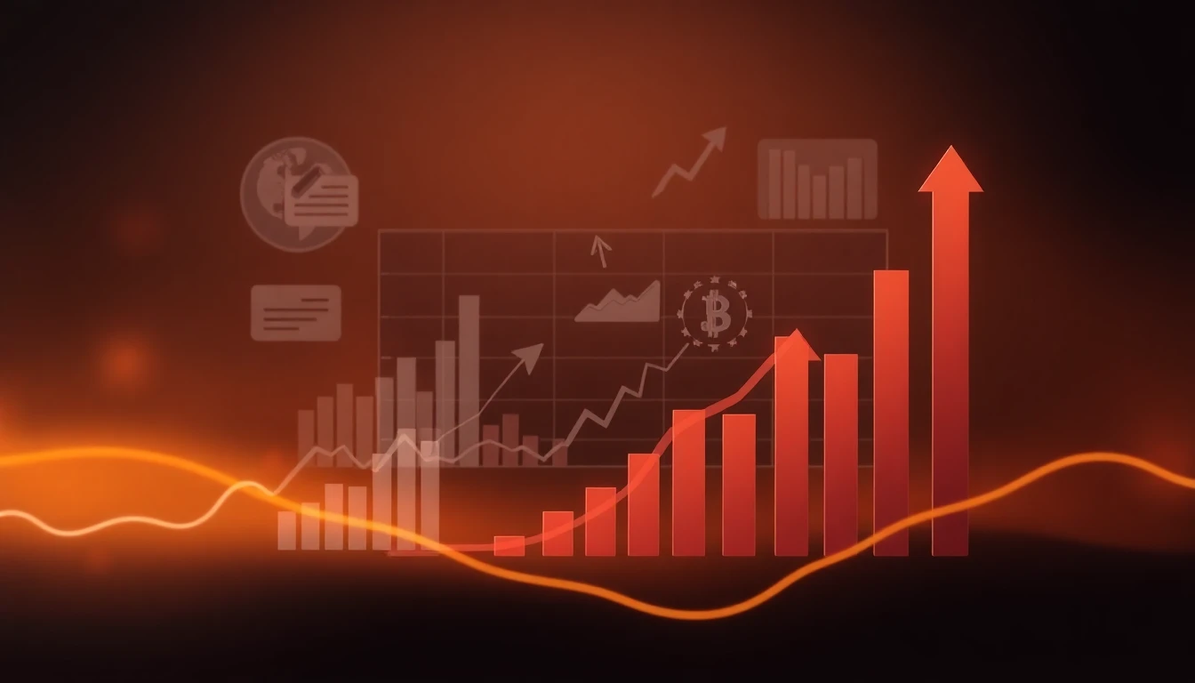 Ilustración abstracta de servicios financieros